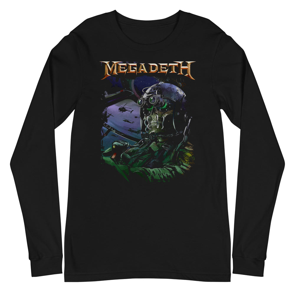 Megadeth - Night Vision Long Sleeve T-Shirt [Apparel] (ONLINE ORDER ONLY)