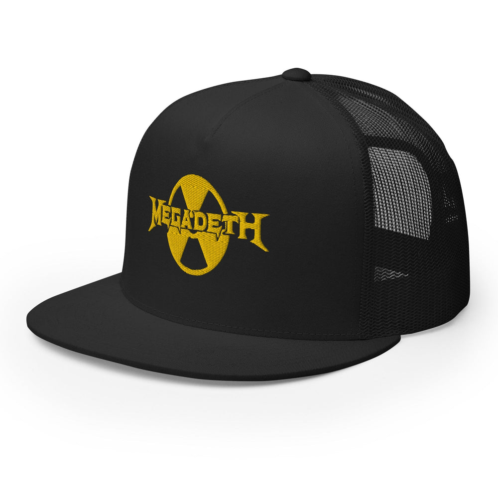 MegaDeth Nuclear Logo Embroidered Trucker Hat [Apparel] (ONLINE ORDER ONLY)