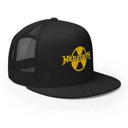 MegaDeth Nuclear Logo Embroidered Trucker Hat [Apparel] (ONLINE ORDER ONLY)