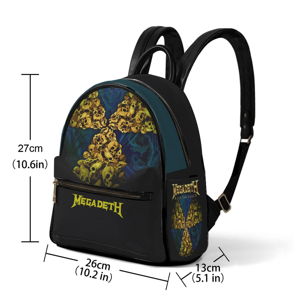 Megadeth Nuclear Mini-Backpack - Vegan Leather [Backpack] (ONLINE ORDER ONLY)
