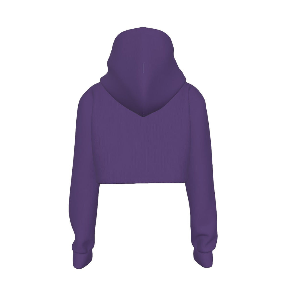 Megadeth Vic Suit Women's Cropped Hoodie [] (ONLINE ORDER ONLY)