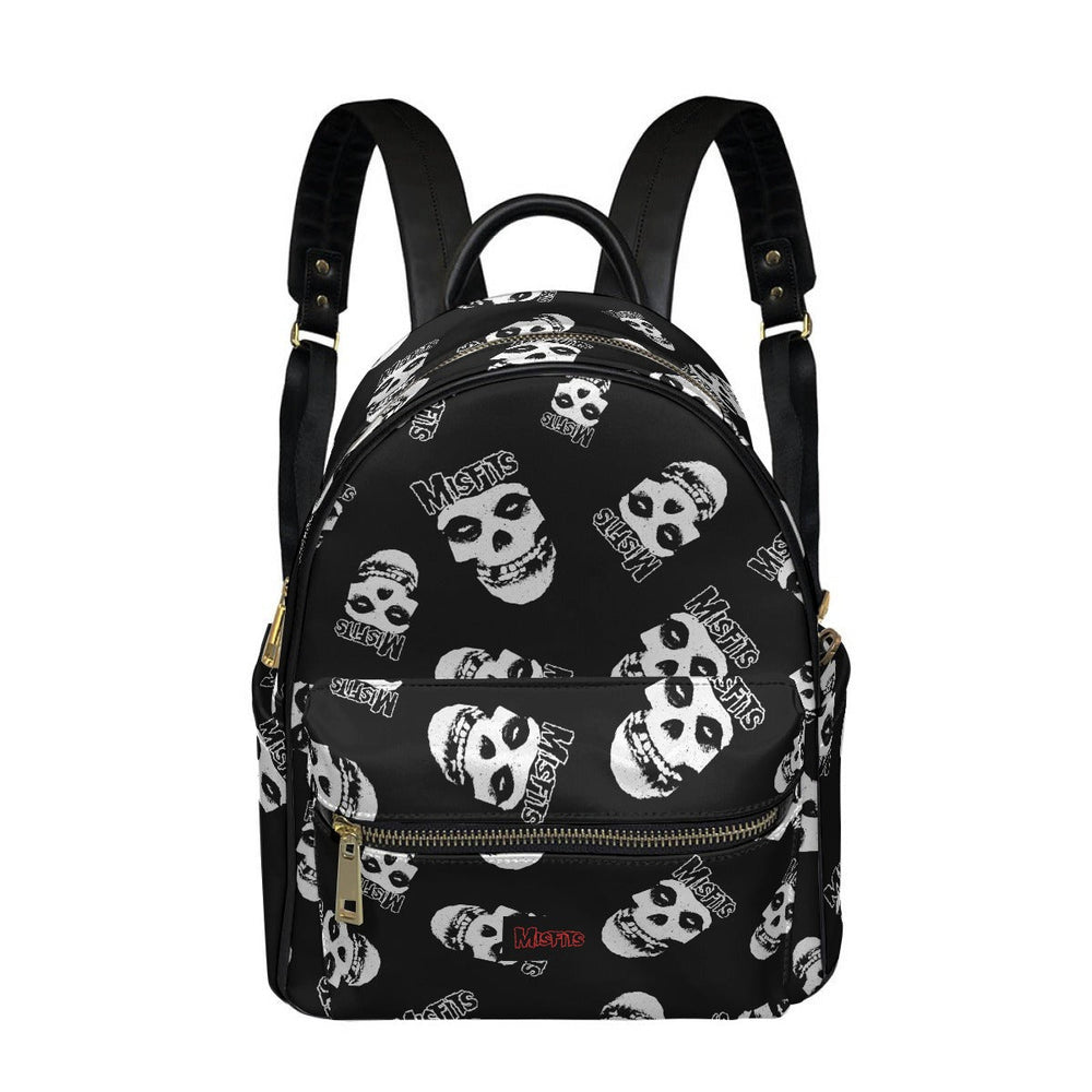 Misfits Classic Skull Mini-Backpack - Vegan Leather [Backpack] (ONLINE ORDER ONLY)
