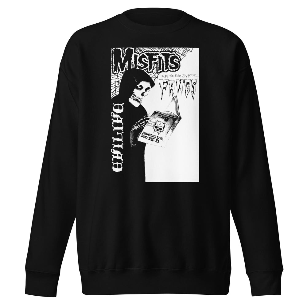 Misfits - Fangs Sweatshirt [Apparel] (ONLINE ORDER ONLY)