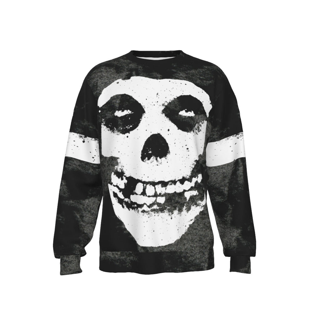 Misfits Giant Skull All Over Print Sweatshirt [] (ONLINE ORDER ONLY)