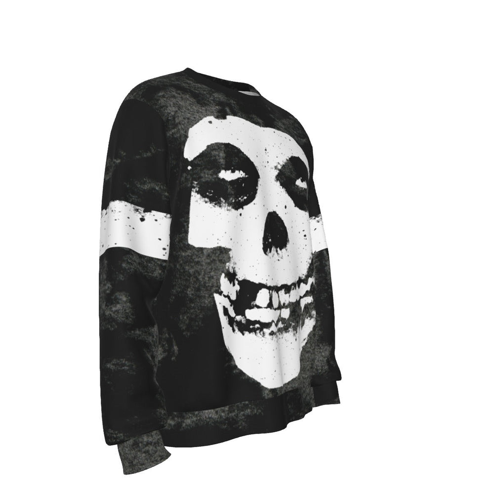 Misfits Giant Skull All Over Print Sweatshirt [] (ONLINE ORDER ONLY)