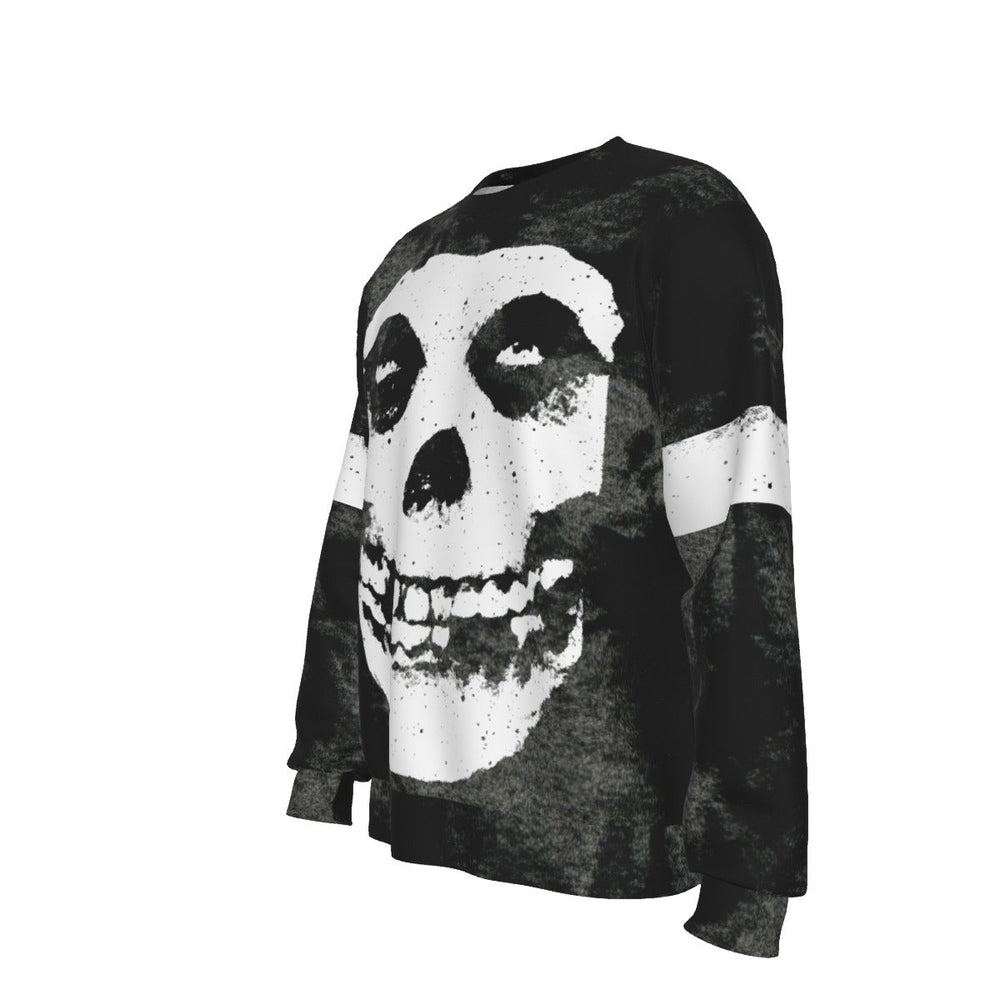 Misfits Giant Skull All Over Print Sweatshirt [] (ONLINE ORDER ONLY)