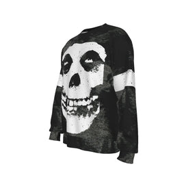 Misfits Giant Skull All Over Print Sweatshirt [] (ONLINE ORDER ONLY)