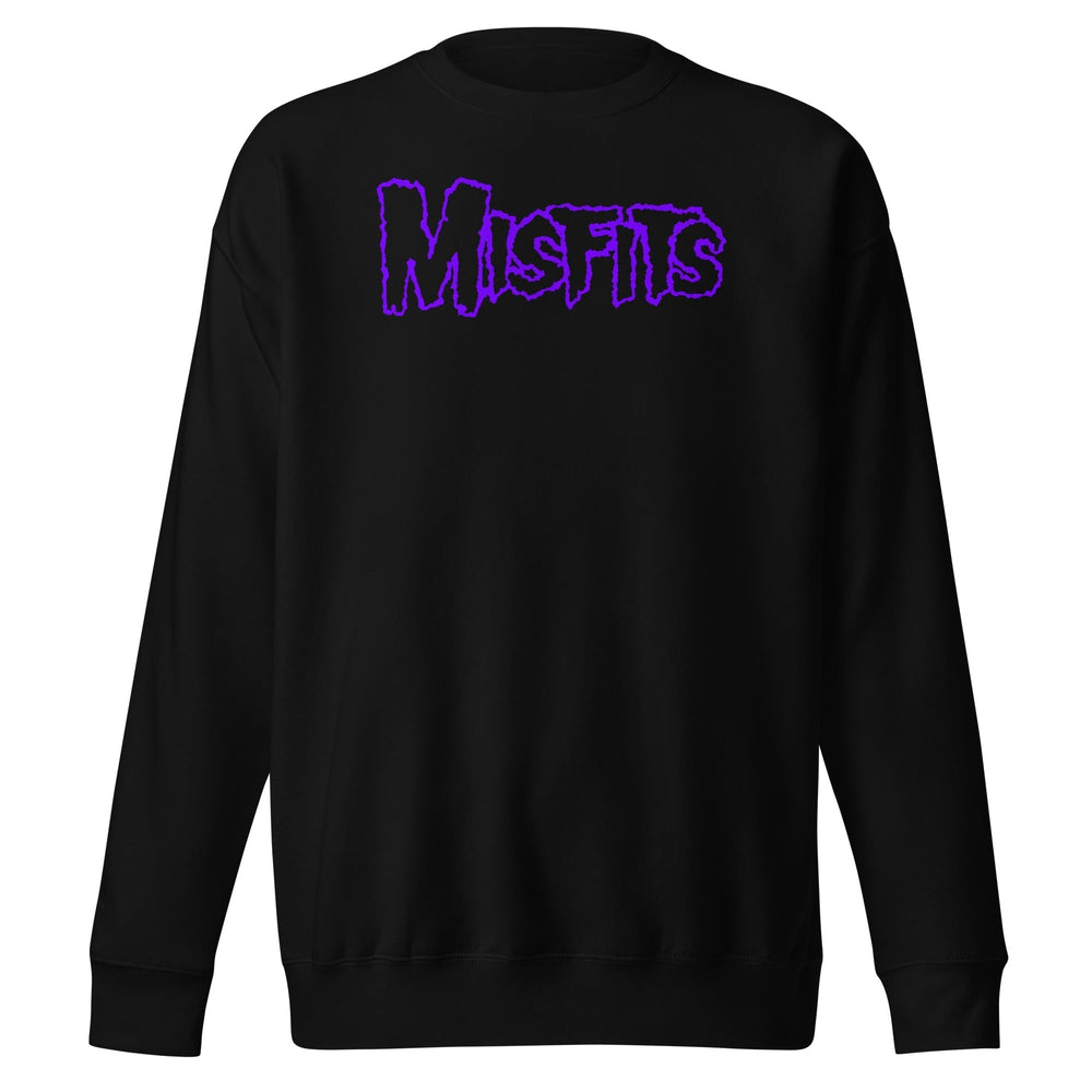 Misfits - Purple Drip Logo Sweatshirt [Apparel] (ONLINE ORDER ONLY)