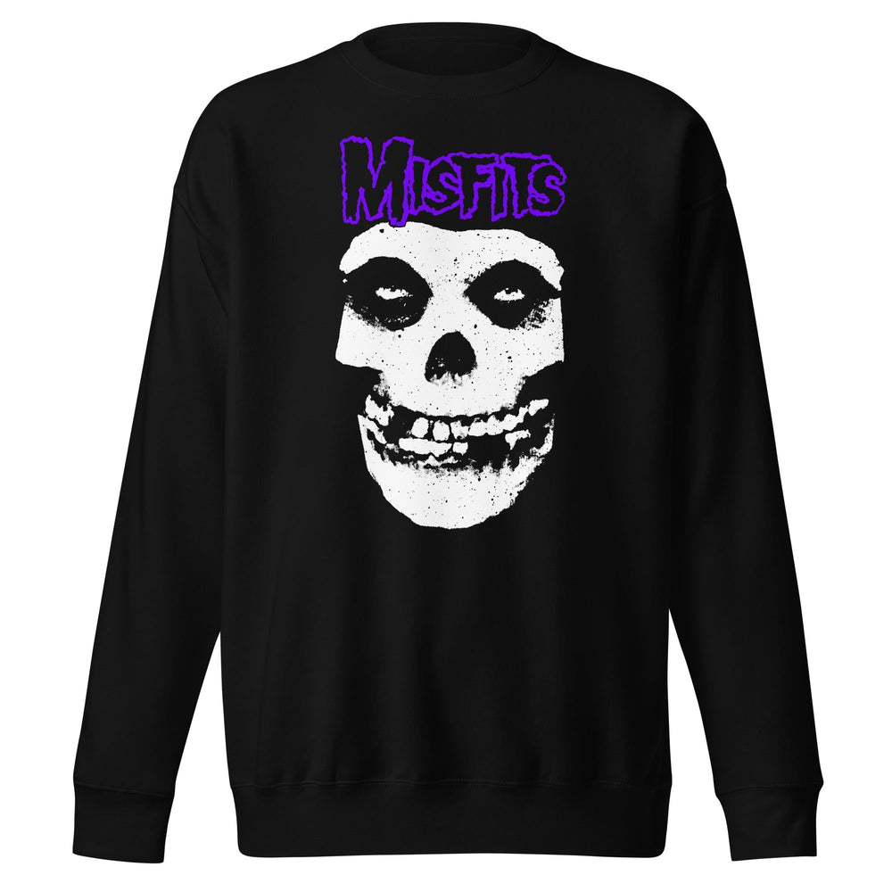 Misfits - Purple Skull Sweatshirt [Apparel] (ONLINE ORDER ONLY)