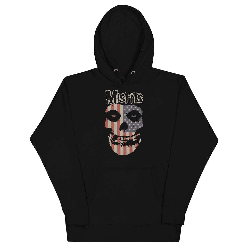 Misfits - USA Skull Hoodie [Apparel] (ONLINE ORDER ONLY)