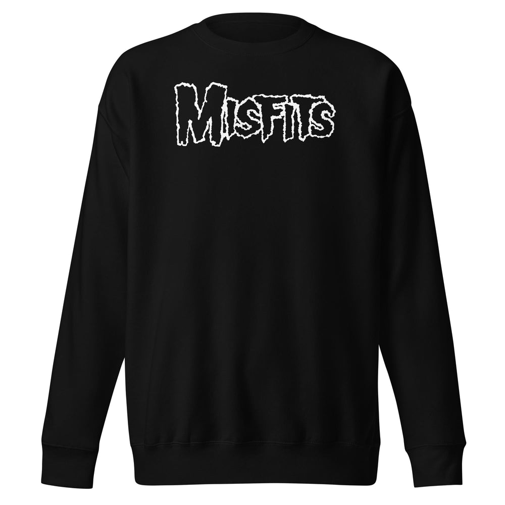 Misfits - White Drip Logo Sweatshirt [Apparel] (ONLINE ORDER ONLY)