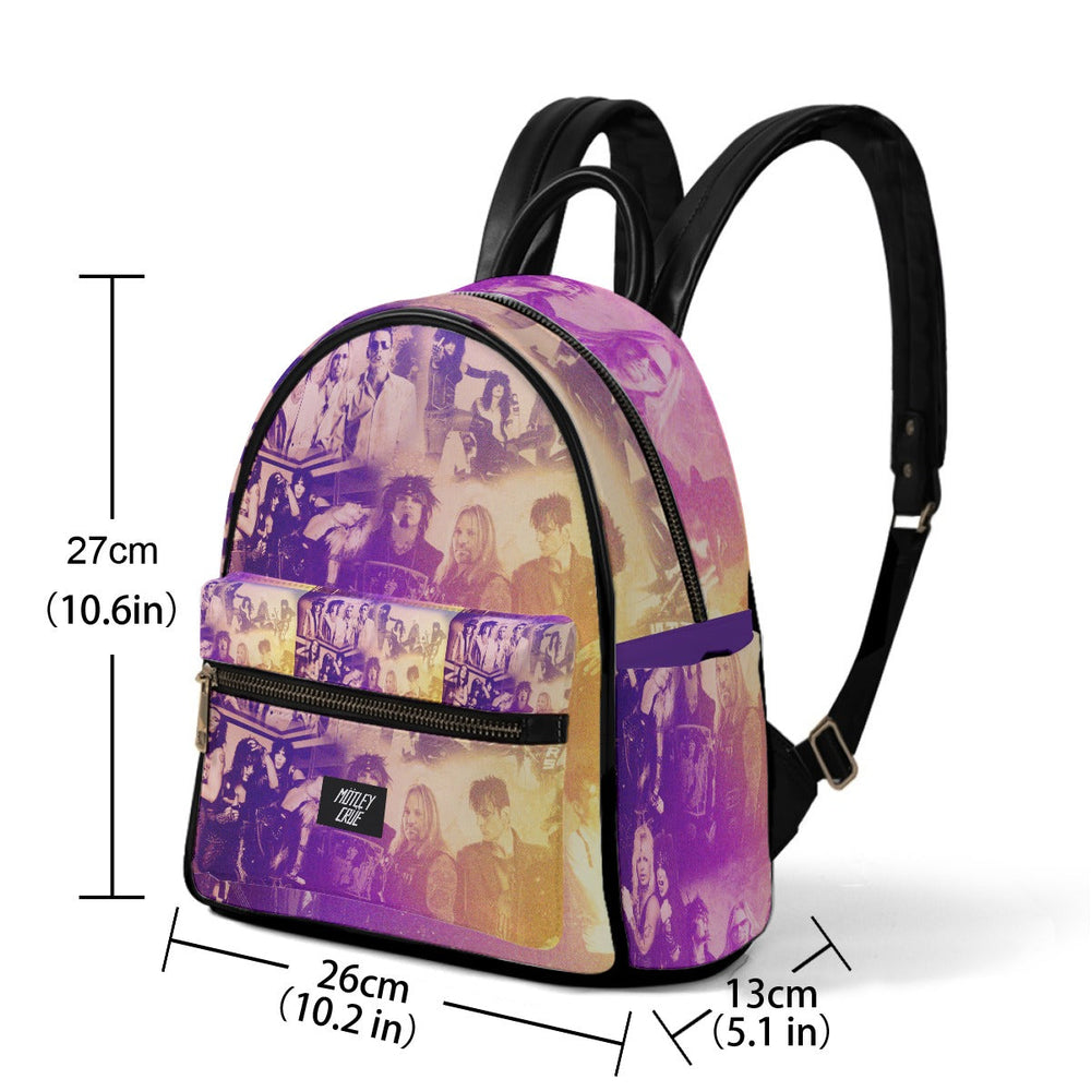 Motley Crue 80s Babies Mini-Backpack - Vegan Leather [Backpack] (ONLINE ORDER ONLY)