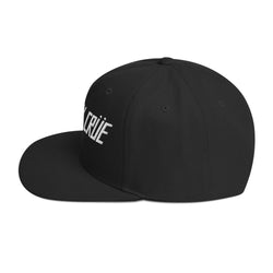 Motley Crue Classic Logo Black Embroidered Snap Back Hat [Apparel] (ONLINE ORDER ONLY)