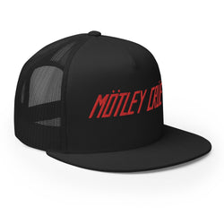 Motley Crue Classic Logo Embroidered Trucker Hat [Apparel] (ONLINE ORDER ONLY)