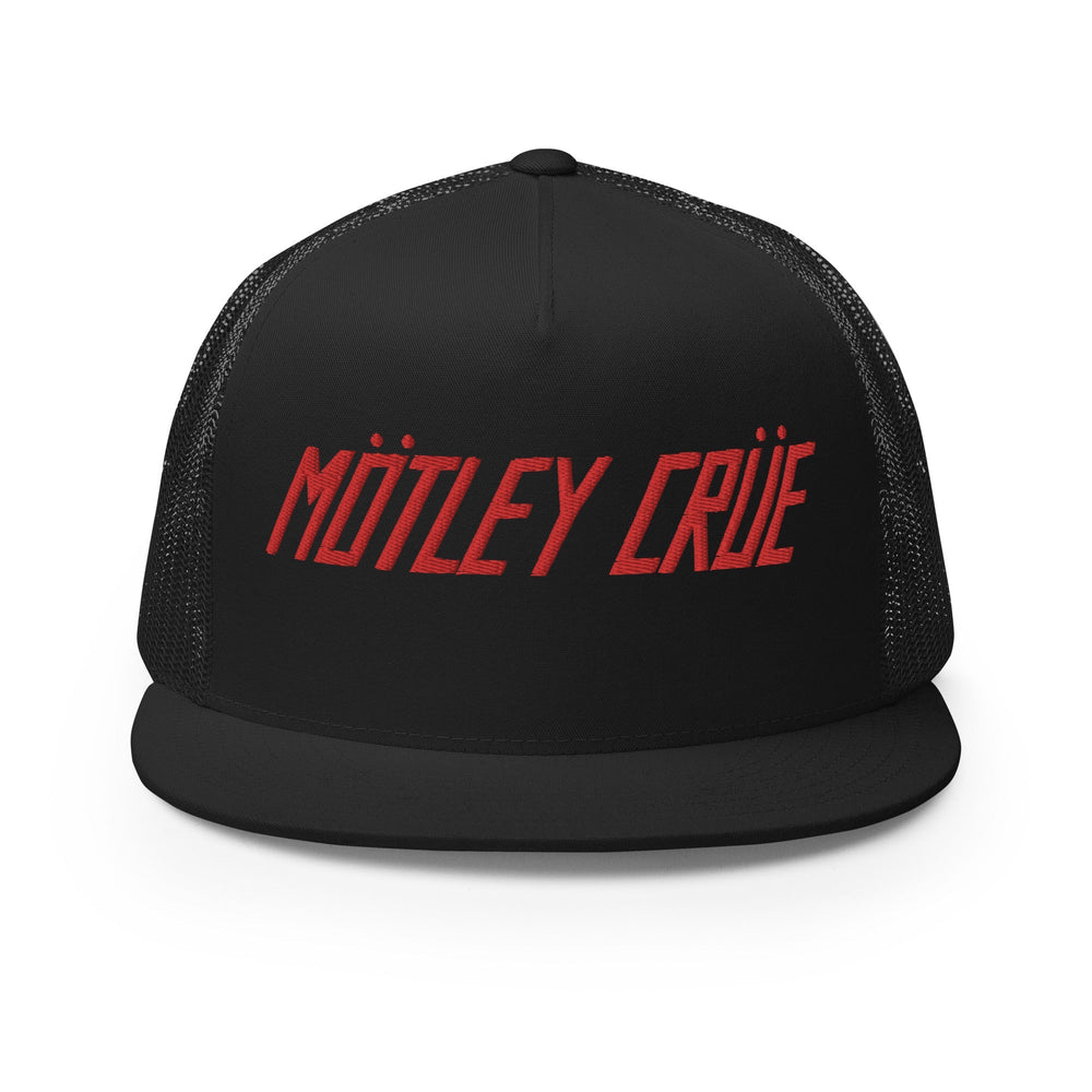 Motley Crue Classic Logo Embroidered Trucker Hat [Apparel] (ONLINE ORDER ONLY)