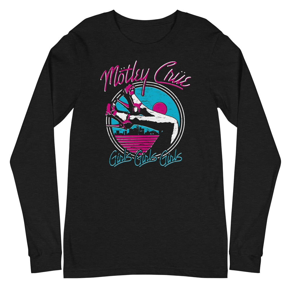 Motley Crue - Miami Girls Long Sleeve T-Shirt [Apparel] (ONLINE ORDER ONLY)