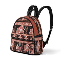 Motley Crue On Repeat Mini-Backpack - Vegan Leather [Backpack] (ONLINE ORDER ONLY)