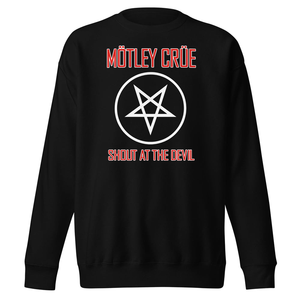 Motley Crue - Pentagram Shout Sweatshirt [Apparel] (ONLINE ORDER ONLY)