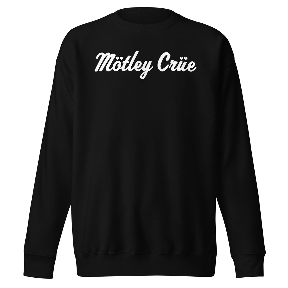 Motley Crue - Script Logo Sweatshirt [Apparel] (ONLINE ORDER ONLY)