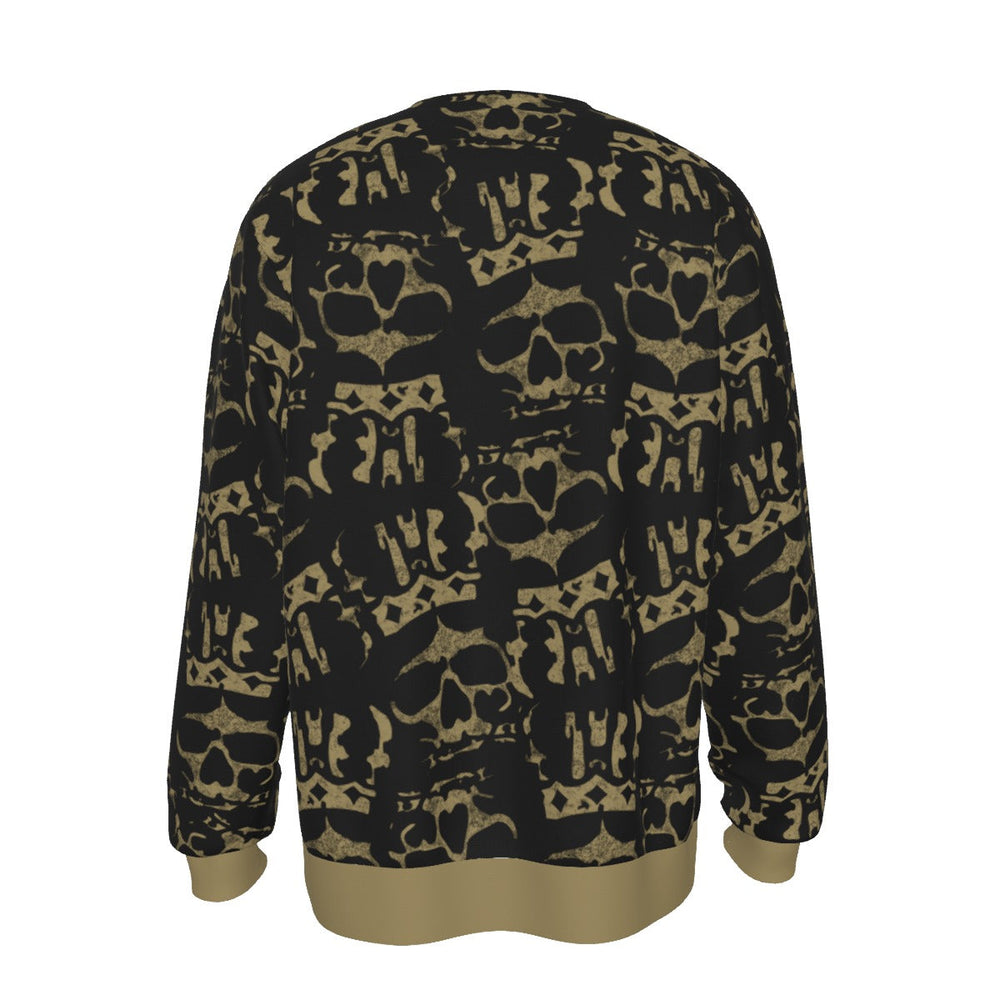 Ozzy Osbourne Crown Skull All Over Print Sweatshirt [] (ONLINE ORDER ONLY)