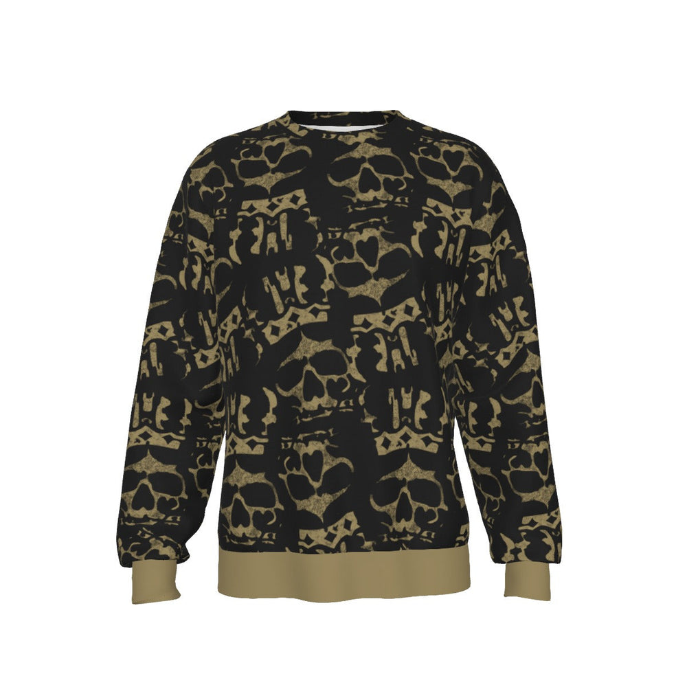 Ozzy Osbourne Crown Skull All Over Print Sweatshirt [] (ONLINE ORDER ONLY)