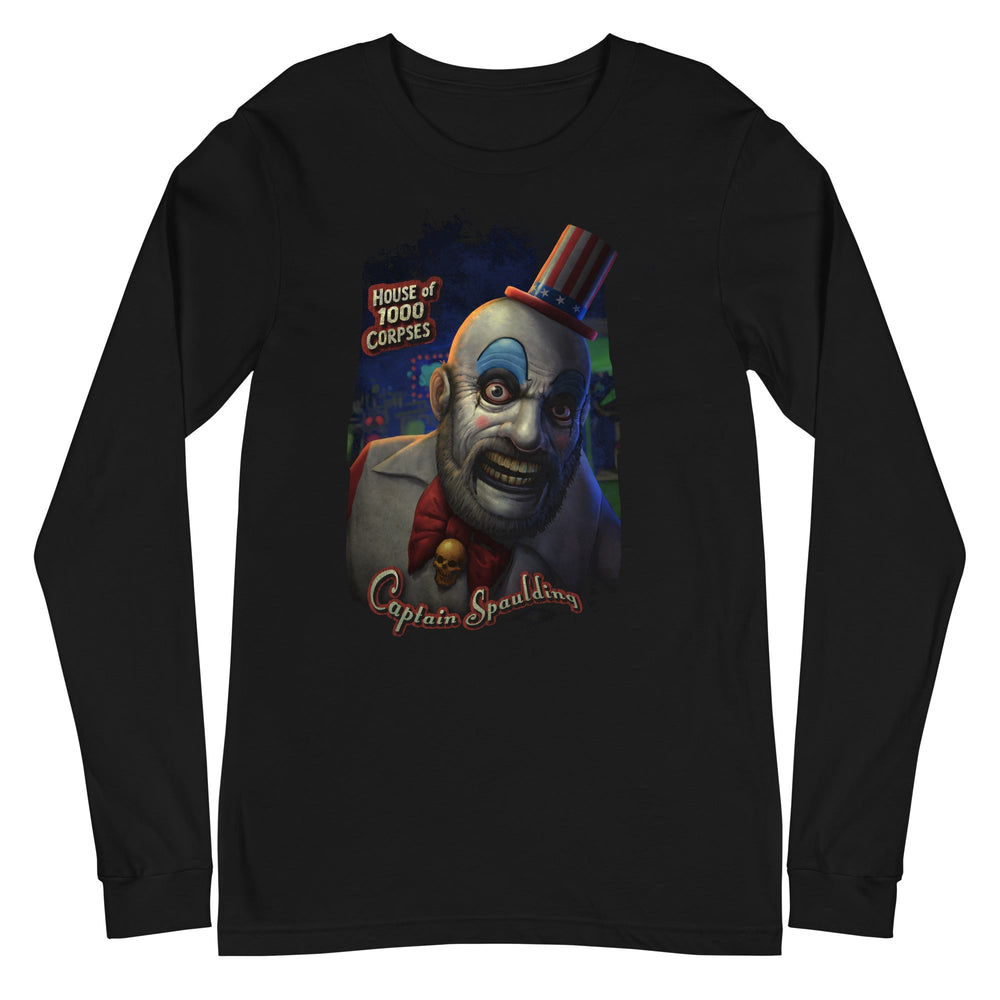 Rob Zombie - Captain Spaulding Long Sleeve T-Shirt [Apparel] (ONLINE ORDER ONLY)