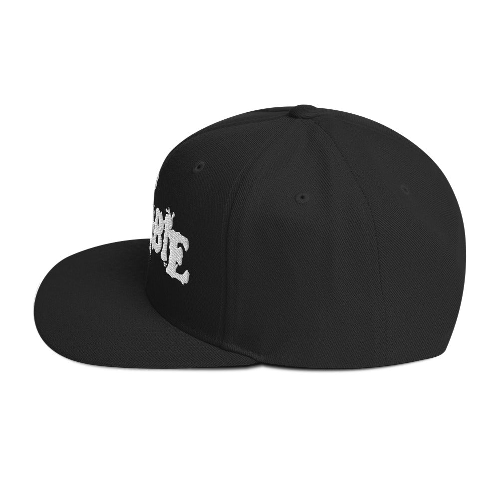 Rob Zombie Classic Logo Black Embroidered Snap Back Hat [Apparel] (ONLINE ORDER ONLY)