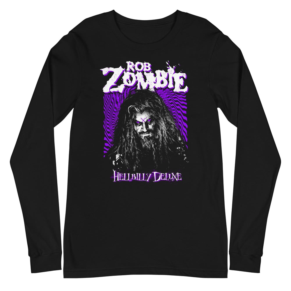 Rob Zombie - Hellbilly Purple Long Sleeve T-Shirt [Apparel] (ONLINE ORDER ONLY)