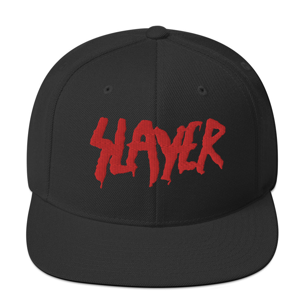 Slayer Drip Logo Embroidered Snapback Hat [Apparel] (ONLINE ORDER ONLY)