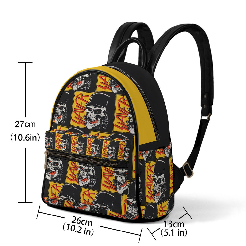 Slayer Helmet Skull Mini-Backpack - Vegan Leather [Backpack] (ONLINE ORDER ONLY)
