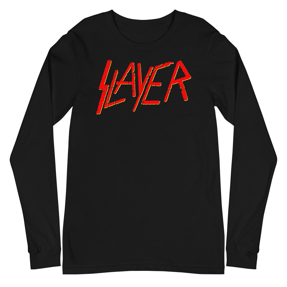 Slayer - Red Logo Long Sleeve T-Shirt [Apparel] (ONLINE ORDER ONLY)