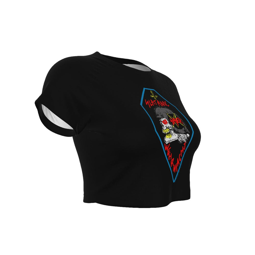Slayer Slaytanic Women's Crop Top [Apparel] (ONLINE ORDER ONLY)