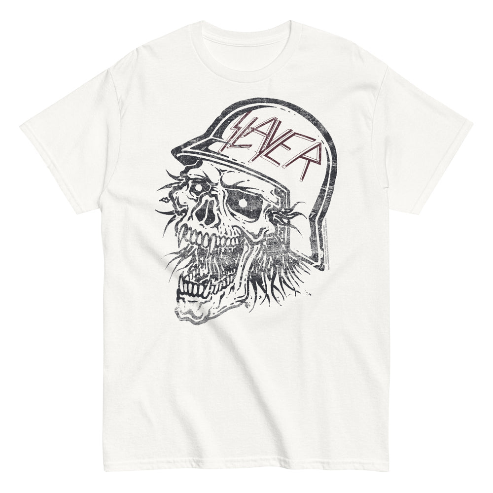Slayer - Stamped Skull T-Shirt [] (ONLINE ORDER ONLY)