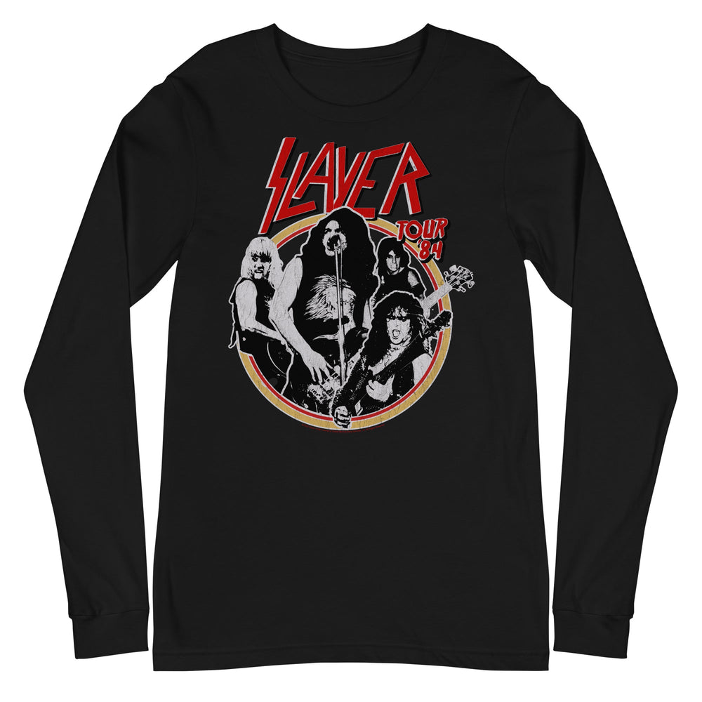 Slayer - Tour '84 Long Sleeve T-Shirt [Apparel] (ONLINE ORDER ONLY)