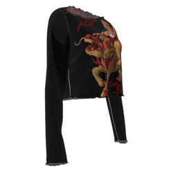 Stone Temple Pilots Purple Women's Mesh Top [Apparel] (ONLINE ORDER ONLY)