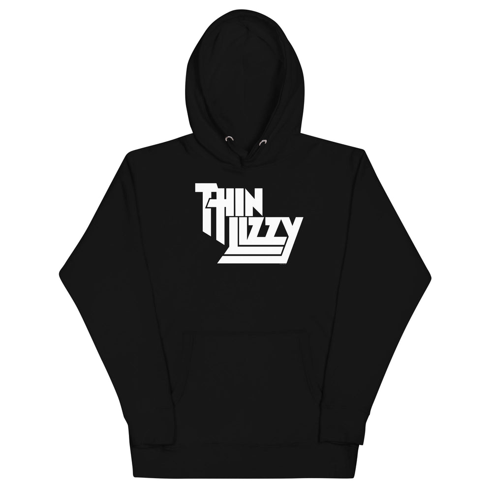Thin Lizzy - Classic White Logo Hoodie [Apparel] (ONLINE ORDER ONLY)