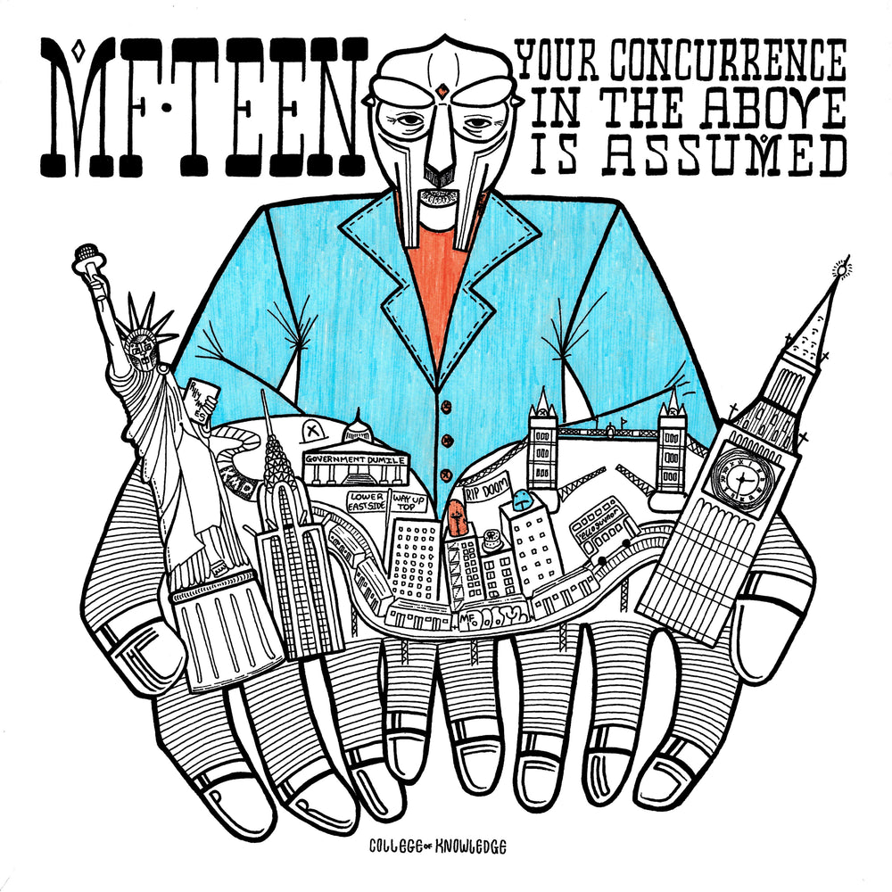 The Pro-Teens - MF TEEN: Your Concurrence In The Above Is Assumed (Opaque Orange) [Vinyl] (ONLINE ORDER ONLY)