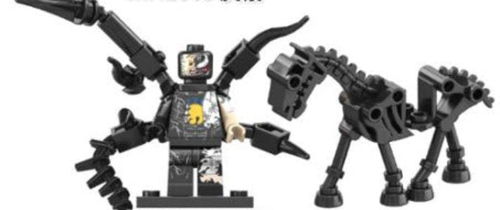 Symbiote Beast Custom Minifig (Online Only)