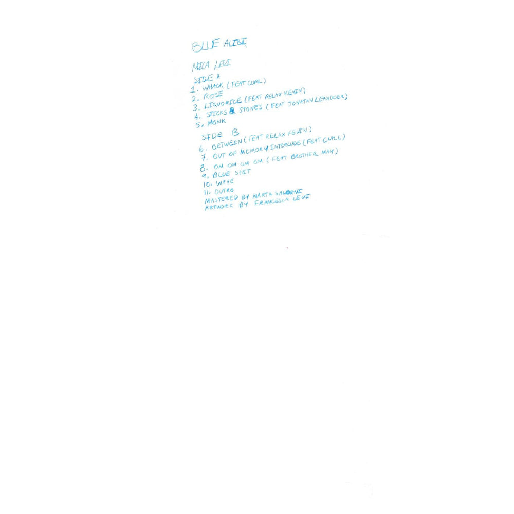 Blue Alibi [Vinyl] (ONLINE ORDER ONLY)