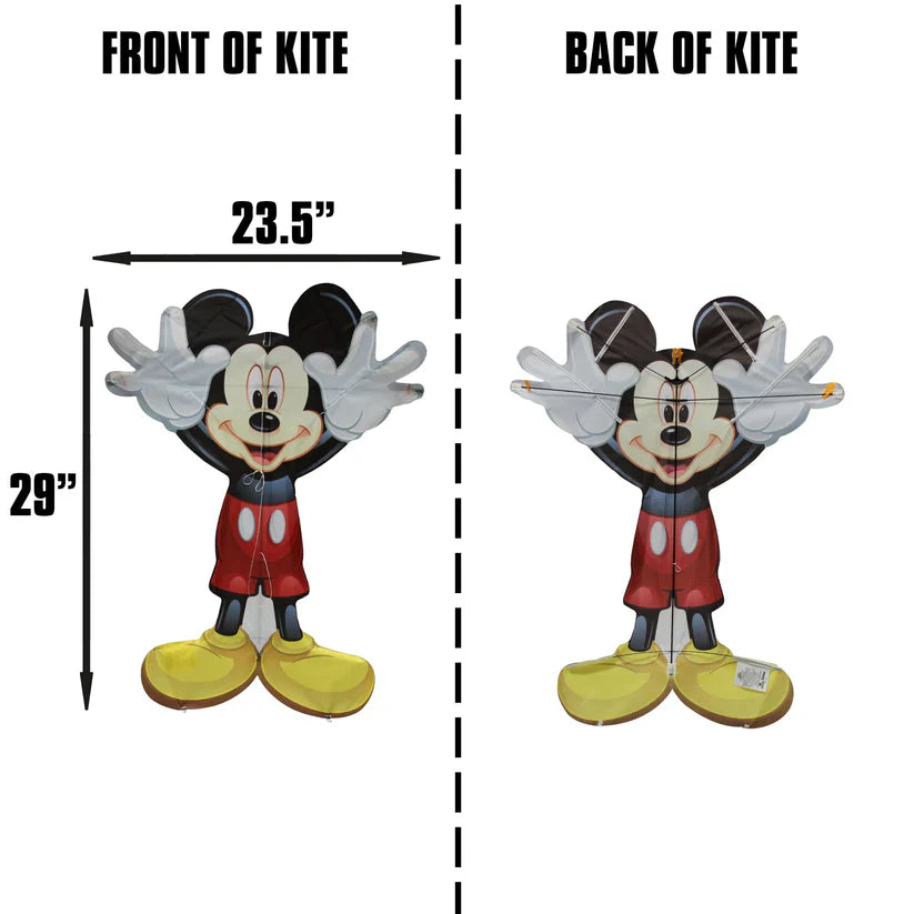 50 INCH TALL ULTRA MICKEY MOUSE KITE (ONLINE ORDER ONLY)
