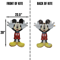 29 INCH TALL SKYPAL NYLON MICKEY MOUSE KITE (ONLINE ORDER ONLY)