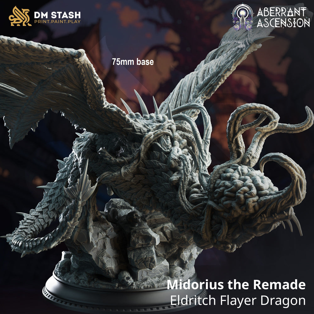 Midorius, the Remade (Eldritch Flayer Dragon) (Online Only)