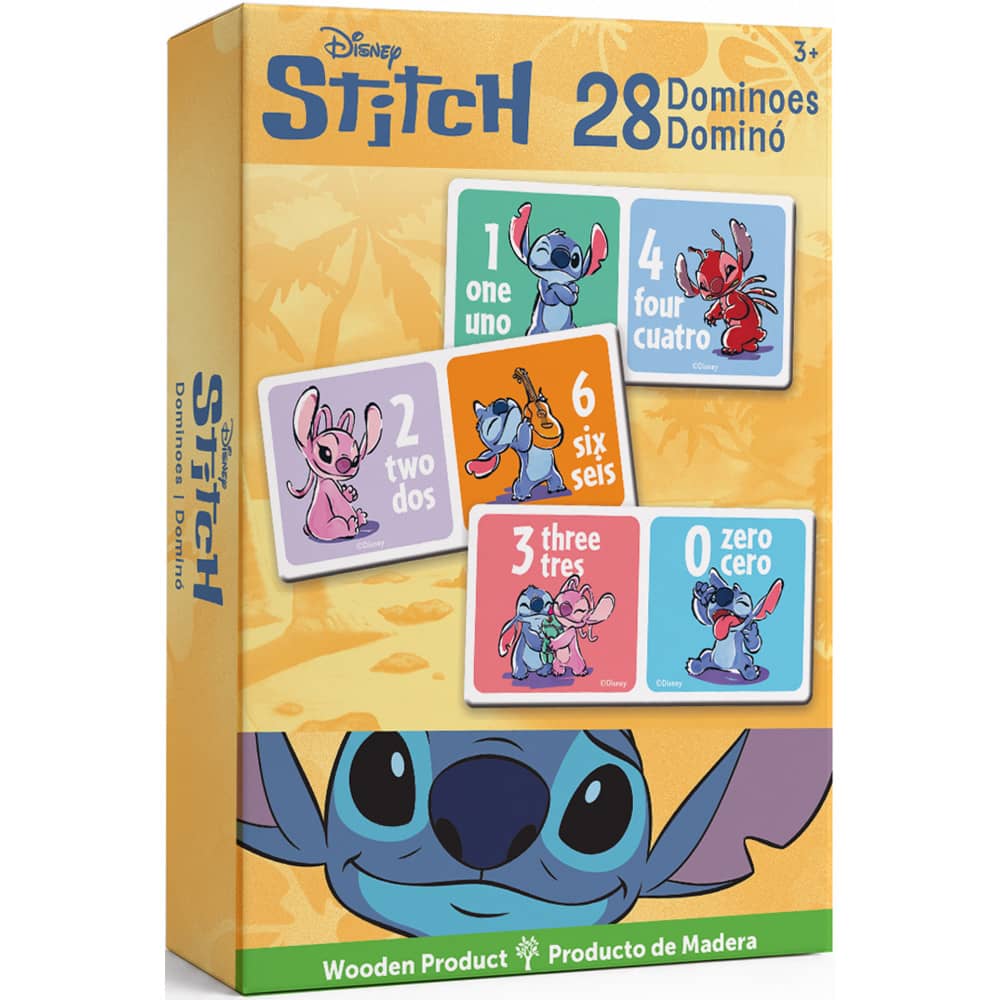 Disney - Stitch Wood Dominoes (ONLINE ORDER ONLY)