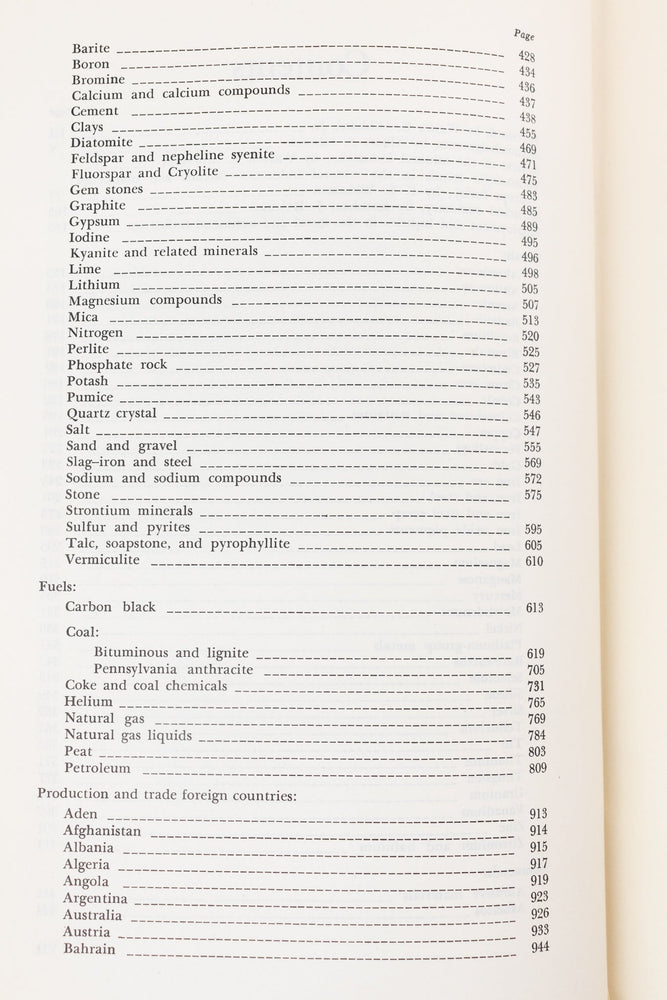 Minerals Yearkbook: 1966 Vol. l-ll (ONLINE ORDER ONLY)