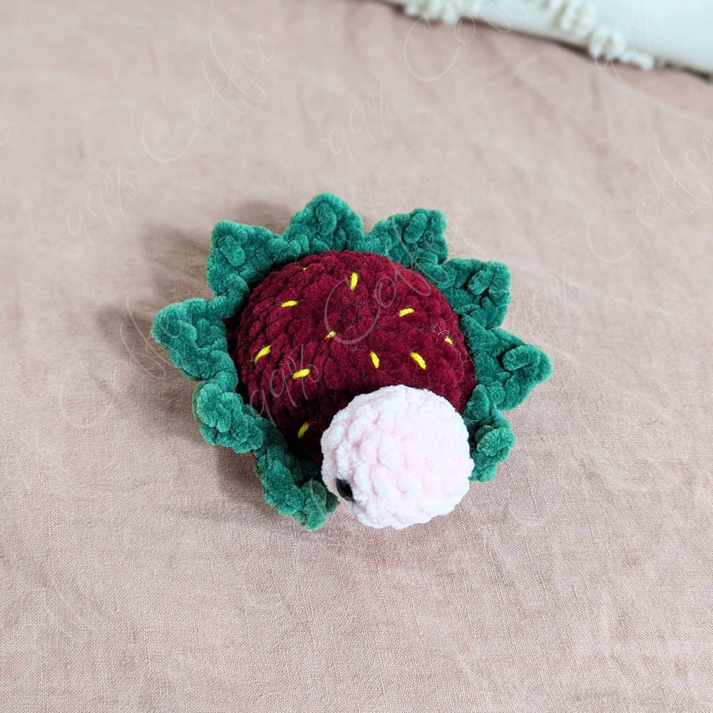 Strawberry Turtle Stuffed Animal (ONLINE ORDER ONLY)