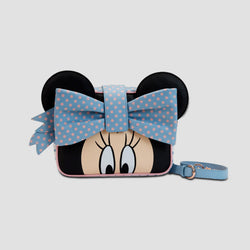 Minnie Mouse (Disney) Pastel Polka Dot Crossbody Bag by Loungefly (Online Order Only)