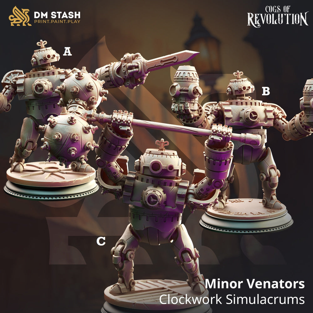 Minor Venators, Clockwork Simulacrums (Online Only)