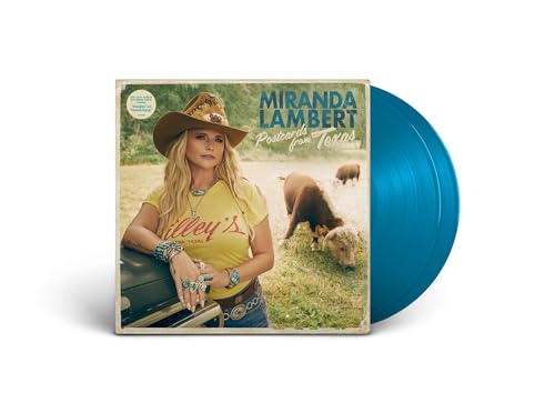 Miranda Lambert - Postcards from Texas [Sea Blue 2 LP] [Vinyl] (ONLINE ORDER ONLY)