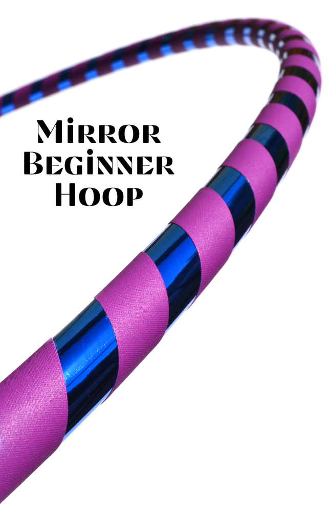 Beginner & Weighted Fitness Taped Beginner Hula Hoops | Mirror, Holographic, & Prism Deco Tapes + Gaffer Grip Tape