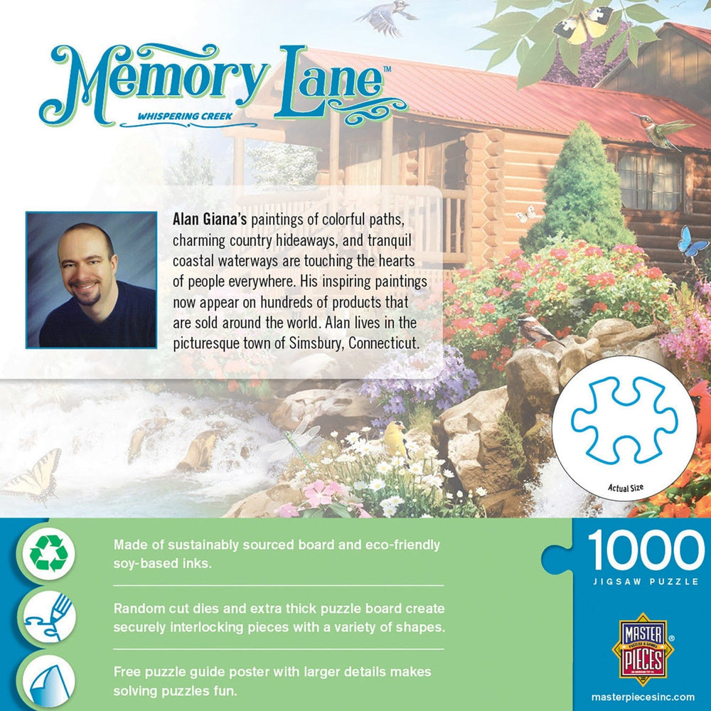 Memory Lane - Whispering Creek 1000 Piece Jigsaw Puzzle (ONLINE ORDER ONLY)